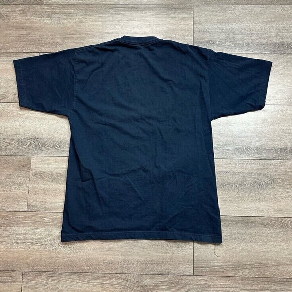 Vintage Y2K Toronto Maple Leafs Shirt Size XL Gary Roberts 7 Blue - Picture 2 of 6